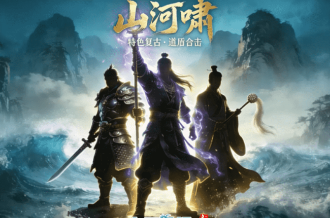【山河啸】-翎风合击版本《山河啸》-道盾合击-特色复古【九哥制作】